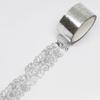 GR-4078 Kamiiso Fleur (Silver Foil), 0.8 inches x 9.8 ft (20 mm x 3 m) view 3