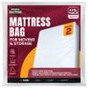 Utopia Home Twin Size Mattress Cover for Moving (2 Pack), 4 Mil Heavy Duty Plastic Mattress Bag for Disposal, Mattress Encasement Fits Mattresses up to 14 Inches, Mattress Bags for Moving view 1