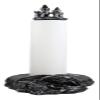 Ebros Gift 'Draco's Swipes' Medieval Fantasy Gothic Sleeping Saurian Dragon in Castle Fortress Paper Towel Holder Display Dispenser Stand Kitchen Dining Bathroom Home Decor Party Hosting Accent view 1