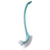 SONGBIRDTH Bathroom Cleaning Scrubber Dense Bristles Hanging Useful Curved Toilet Cleaning Brush Blue view 1