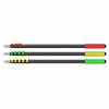 AoForce Easy flip-Tab Lock Mechanism Telescopic Pole, 2M-to-10.8M Telescopic Extension Pole, Lightweight Sturdy Aluminum Telescoping Pole, Cleaning, Trimming, Decorating Extension Pole (Size : 10.8M) view 1