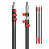 AoForce Easy flip-Tab Lock Mechanism Telescopic Pole, 2M-to-10.8M Telescopic Extension Pole, Lightweight Sturdy Aluminum Telescoping Pole, Cleaning, Trimming, Decorating Extension Pole (Size : 10.8M) view 3