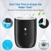 Posdry Dehumidifiers for Home 27oz(800ml) Small Auto Shut off Dehumidifiers with Drain Hose,Portable Ultra Quiet Mini Dehumidifier Effective for Bathroom, Basement, Garage, RV, Gun Safe, Closet view 4