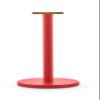 Alessi Mattina BG05 R - Design Kitchen Roll Holder, in Colored Steel with Epoxy Resin and Knob in Bamboo Wood, Red view 1