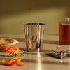 Alessi The Tending Box GIA25 - Designer Cocktail Mixing Glass, in 18/10 Stainless Steel, Dishwasher Safe, 7.5 cl view 2