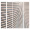 artgeist Acoustic Room Divider 3D Effect Abstract 90x68 in - Double-Sided Folding Screen Print on Non-Woven Canvas Acoustic Foam 5 Panel Home Office Design Lines Geometrical a-B-0093-z-c view 4