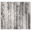 artgeist Acoustic Room Divider Wood 90x68 in - Double-Sided Folding Screen Print on Non-Woven Canvas Acoustic Foam 5 Panel Home Office Faux Wood Boards f-C-0237-z-c view 4