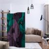 artgeist Acoustic Room Divider Poppy Flowers 53x68 in - Double-Sided Folding Screen Print on Non-Woven Canvas Acoustic Foam 3 Panel Home Office Design Flowers Meadow Nature Botanica b-C-0460-z-b view 2