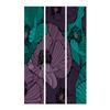 artgeist Acoustic Room Divider Poppy Flowers 53x68 in - Double-Sided Folding Screen Print on Non-Woven Canvas Acoustic Foam 3 Panel Home Office Design Flowers Meadow Nature Botanica b-C-0460-z-b view 4