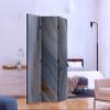artgeist Acoustic Room Divider 3D Effect Abstract 53x68 in - Double-Sided Folding Screen Print on Non-Woven Canvas Acoustic Foam 3 Panel Home Office Design Lines Geometrical f-C-0242-z-b view 3