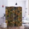 artgeist Acoustic Room Divider Abstract Flowers 90x68 in - Double-Sided Folding Screen Print on Non-Woven Canvas Acoustic Foam 5 Panel Home Office Design Botanica Plants o-B-0001-z-c view 3