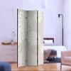 artgeist Acoustic Room Divider Flowers 53x68 in - Double-Sided Folding Screen Print on Non-Woven Canvas Acoustic Foam 3 Panel Home Office Design Nature Beige b-C-0008-z-b view 3