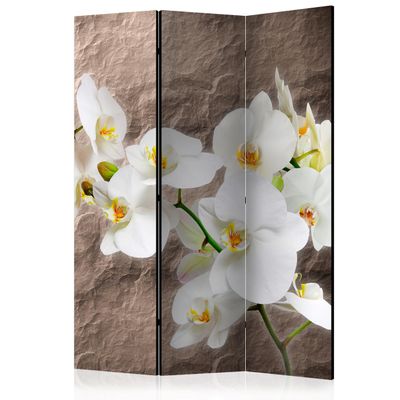 artgeist Acoustic Room Divider Cement Loft 53x68 in - Double-Sided Folding Screen Print on Non-Woven Canvas Acoustic Foam 3 Panel Home Office Grey b-A-0332-z-b