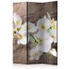 artgeist Acoustic Room Divider Cement Loft 53x68 in - Double-Sided Folding Screen Print on Non-Woven Canvas Acoustic Foam 3 Panel Home Office Grey b-A-0332-z-b view 1