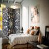 artgeist Acoustic Room Divider Mandala Orient 53x68 in - Double-Sided Folding Screen Print on Non-Woven Canvas Acoustic Foam 3 Panel Home Office f-A-0637-z-b view 2