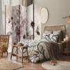 artgeist Acoustic Room Divider Flowers 90x68 in - Double-Sided Folding Screen Print on Non-Woven Canvas Acoustic Foam 5 Panel Home Office Design Botanica Like Painted Nature b-C-0910-z-c view 3