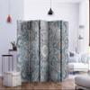 artgeist Acoustic Room Divider Japanese 90x68 in - Double-Sided Folding Screen Print on Non-Woven Canvas Acoustic Foam 5 Panel Home Office Mandala Orient Ornament p-C-0038-z-c view 3