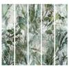 artgeist Acoustic Room Divider Leaves 90x68 in - Double-Sided Folding Screen Print on Non-Woven Canvas Acoustic Foam 5 Panel Home Office Design Nature Botanica Jungle b-C-0871-z-c view 4
