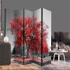 artgeist Acoustic Room Divider Tree Nature 90x68 in - Double-Sided Folding Screen Print on Non-Woven Canvas Acoustic Foam 5 Panel Home Office Landscape c-B-0450-z-c view 2