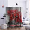 artgeist Acoustic Room Divider Tree Nature 90x68 in - Double-Sided Folding Screen Print on Non-Woven Canvas Acoustic Foam 5 Panel Home Office Landscape c-B-0450-z-c view 3