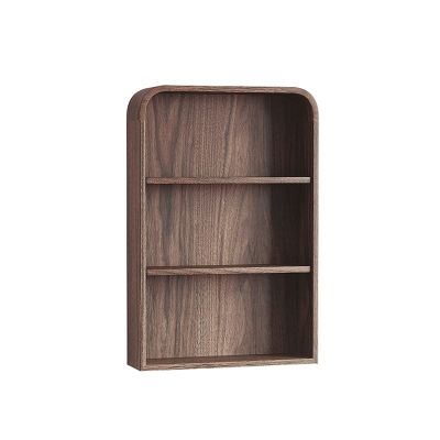 UNNS Bookshelf Wall-Mounted 3-Layer Storage Bookshelf Office Desktop File Storage Rack Suitable for Study Office Bedroom Display Rack Bookcase Organizer (Color : A)