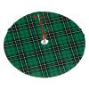 MIZIBAO Christmas Tree Skirt 30", Green Plaid Clan MacLean Hunting Tartan Xmas Tree Skirts Base Mat for Christmas Holiday Home Party Decorations Ornaments view 1