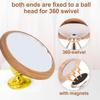 Coffee Faucet Mirror, wearresistant Coffee Observation Mirror, Best Viewing Angle, Easy Maintenance, Easy to Observe for Home use Gold view 3