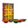 Earthen Diya Handmade Clay Terracotta Diwali Diya Tea Light Holder for Pooja Deepak Decoration Deepam Decorative Lighting Accessories Traditional Indian Festival Dcor (Circle Shape - Set of 6) view 4