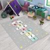 Kids Room Rug, Hopscotch Play Rug, Nursey Rug C660 (63x90)=160x230cm view 1