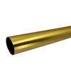 72" HEAVY DUTY Round Closet Rod | 32mm Diameter | Satin Brass Clothes Pole | 1 Pack view 1