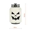 White Pumpkin Lantern, Fall, Metal Jack O Lantern for Fall, Halloween, Home and Porch Decorations - White Lantern Propane Replica view 3