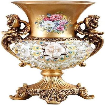 Flower Vase for Home Decor Modern Vase Ceramic Vases for Center Pieces Table Centerpiece Bedroom Office Hotel Home Decoration Hand-Painted Tall Decorative Vase