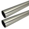 48" Satin Nickel HEAVY DUTY Round Closet Rod | 32mm Diameter | 2 Pack view 1