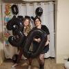 40" Black Number 3 Balloon for Birthday Party Decorations, Large Self Inflating Helium Foil Number Balloons Set 0-9 for Women Men 30th Birthday Graduation 3rd Anniversary Party Decorations Supplies view 4