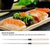 Cooking Chopsticks, Stainless Steel Sushi Chopstick Reusable Long Chopsticks Japanese Chopstick with Wood Handle for Hot Pot Frying(L) view 3