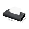 1 Set Tissue Box Organizer Storage Bin Tissue Container Tissue Storage Supply Tissue Case Paper Container Napkin Dispenser Home Napkin Holder Paper Holder Vanity Tissue Organizer view 3