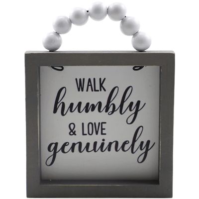 DECHOUS Modern Farmhouse Decor Rustic Wall Decor Wooden Letter Board Hanging Sign