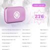 277PCS Compact Emergency First Aid Kit for Car Business Travel Size Backpacking Gear Bag Camping Essentials Survival Kit Supplies for Road Trips, Hiking, Outdoor Play Pink AMORNING view 3