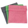 Zerodeko 2sets Reusable Snack Bags Washable Food Storage Bags Grey Green Tpu for Snacks Desserts Travel Use view 3