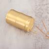 UPTALY 2 pcs 100% Brass Toothpick Holders (Bamboo Shape), Thicken Tooth Picks Container (Gold Color), Countertop Toothpick Storage Box, Copper Toothpick Dispensers view 2