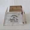 Whitewashed Wooden Christmas Tree Box/Tree Collar view 4