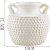 Flower Vase for Home Decor Modern Vase Vase White Ceramic Decorative Dried Flowers Fake Flower Desktop Home Hydroponic Home Decoration view 2