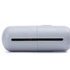 Zerodeko 6pcs Wall-Mounted Trash Bag Dispenser Capsule Shape Garbage Bag Storage Box for Bathroom Kitchen Easy Installation Capacity White Grey view 2