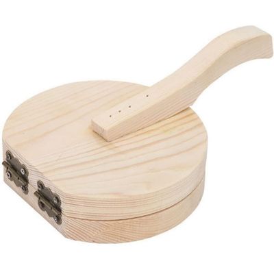 Homoyoyo Wooden Dumpling Wrapper Pressing Tool Kitchen Dumpling Maker for Home Use Efficient Presser for Restaurants and Breakfast Shops Creates Uniform Wrappers