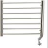 Bathroom Wall Heater Towel Warmer,Electric Towel Warmer, Modern Towel Drying Rack Heated Towel Rail Bathroom Radiator, Constant Temperature Heating, Round Tube Design (201# 450 * 600mm) view 1