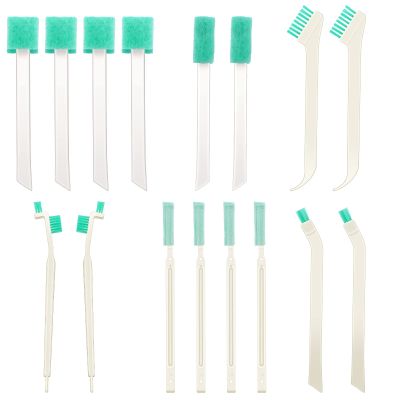 XINRUI 16 Pcs Small Household Cleaning Brushes, Deep Detail Crevice Cleaner Brush Crevice Cleaning Tool 8 in 1 Cleaner Brush for Small Holes Corner Space Keyboard Bottle Tile