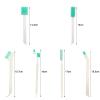 XINRUI 16 Pcs Small Household Cleaning Brushes, Deep Detail Crevice Cleaner Brush Crevice Cleaning Tool 8 in 1 Cleaner Brush for Small Holes Corner Space Keyboard Bottle Tile view 2