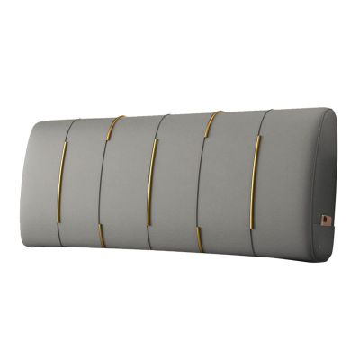 Bed Rest Reading Pillow Large Headboard Backrest Wedge Pillow Positioning Support Daybed Pillow Lumbar Pad Upholstered with Removable Headboard Cover,A,No headboard Queen 59"