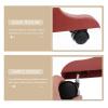 Zerodeko 2pcs Room Partition Support Brackets with Wheels Rolling Divider Base Thickened Screen Feet for Folding Screens Practical and Convenient for Use view 4