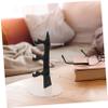 Zerodeko Sailboat-Shaped Eyeglass Display Stand Sunglasses Holder for Home and Shop Storage Organizer for Eyewear and Accessories Black view 3